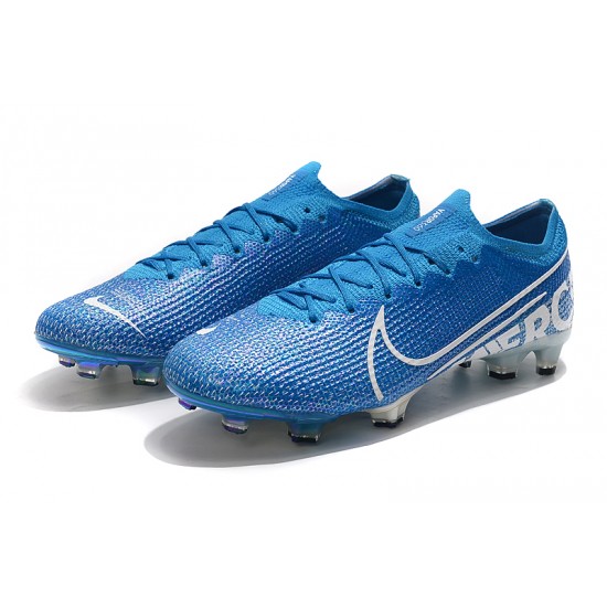 Nike Mercurial Vapor 13 Elite FG Blue White Football Boots