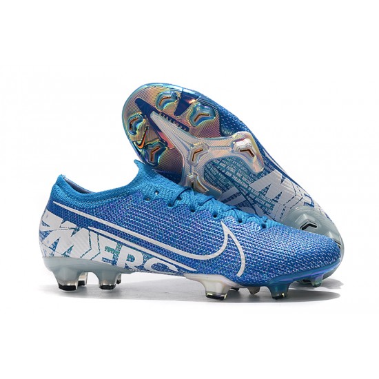 Nike Mercurial Vapor 13 Elite FG Blue White Football Boots