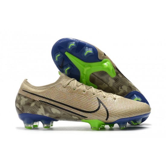 Nike Mercurial Vapor 13 Elite FG Brown Black Green Football Boots