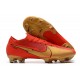 Nike Mercurial Vapor 13 Elite FG Deep Red Black Gold Football Boots