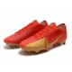 Nike Mercurial Vapor 13 Elite FG Deep Red Black Gold Football Boots