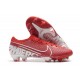 Nike Mercurial Vapor 13 Elite FG Deep Red White Football Boots