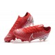 Nike Mercurial Vapor 13 Elite FG Deep Red White Football Boots
