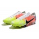 Nike Mercurial Vapor 13 Elite FG Multi White Green Black Orange Football Boots