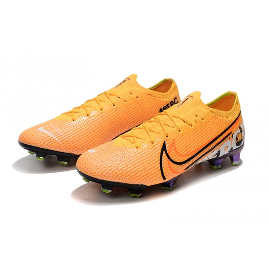 Nike Mercurial Vapor 13 Elite FG Orange Black White Football Boots