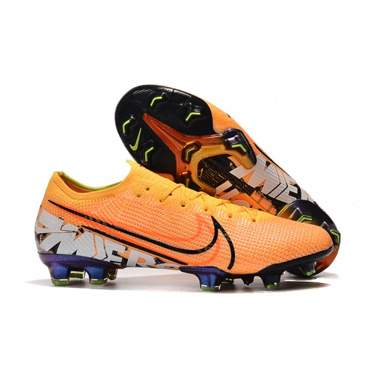 Nike Mercurial Vapor 13 Elite FG Orange Black White Football Boots