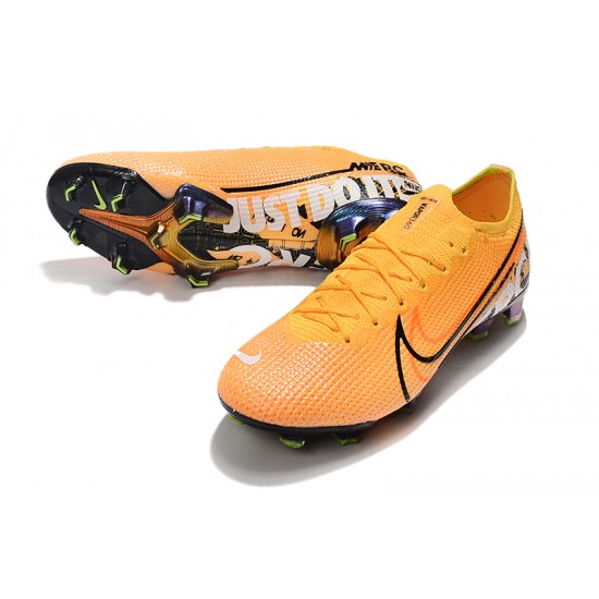 Nike Mercurial Vapor 13 Elite FG Orange Black White Football Boots