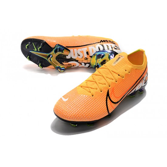 Nike Mercurial Vapor 13 Elite FG Orange White Black Football Boots