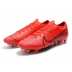 Nike Mercurial Vapor 13 Elite FG Red Black Football Boots