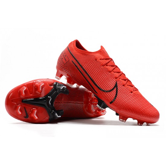 Nike Mercurial Vapor 13 Elite FG Red Black Football Boots