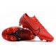 Nike Mercurial Vapor 13 Elite FG Red Black Football Boots