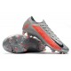 Nike Mercurial Vapor 13 Elite FG Silver Orange Black Football Boots