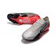 Nike Mercurial Vapor 13 Elite FG Silver Red Black Football Boots