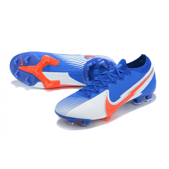 Nike Mercurial Vapor 13 Elite FG Silver Red Blue Football Boots