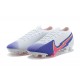 Nike Mercurial Vapor 13 Elite FG White Blue Peach Football Boots