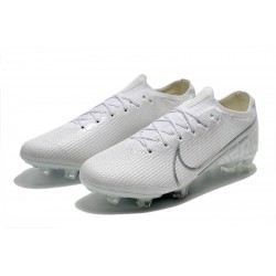 Nike Mercurial Vapor 13 Elite FG White Silver Football Boots