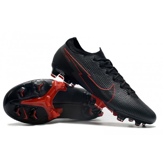 Nike Mercurial Vapor 13 Elite Korea FG Black Red Football Boots