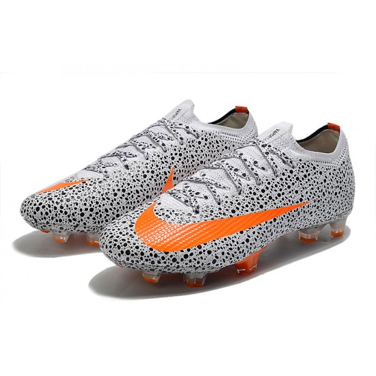 Nike Mercurial Vapor 13 Elite Korea FG Grey Silver Orange Football Boots