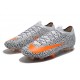 Nike Mercurial Vapor 13 Elite Korea FG Grey Silver Orange Football Boots