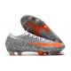 Nike Mercurial Vapor 13 Elite Korea FG Grey Silver Orange Football Boots