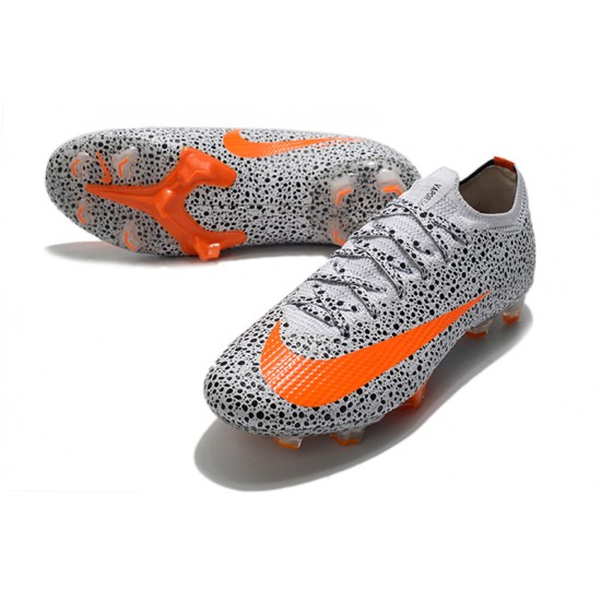 Nike Mercurial Vapor 13 Elite Korea FG Grey Silver Orange Football Boots