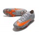 Nike Mercurial Vapor 13 Elite Korea FG Grey Silver Orange Football Boots