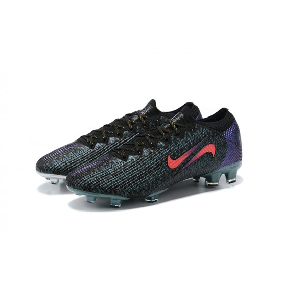 Nike Mercurial Vapor 13 Elite SE FG Low Mens Peach Black Blue Football Boots