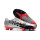 Nike Mercurial Vapor XIII PRO FG Black Silver Red Football Boots