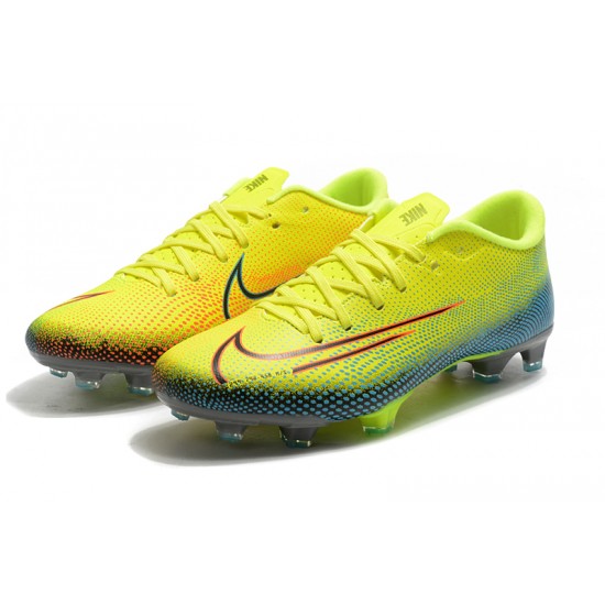 Nike Mercurial Vapor XIII PRO FG Black Yellow Football Boots