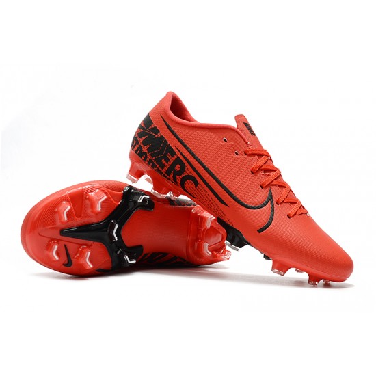 Nike Mercurial Vapor XIII PRO FG Red Black Football Boots