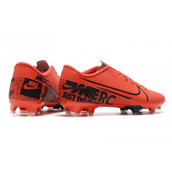 Nike Mercurial Vapor XIII PRO FG Red Black Football Boots