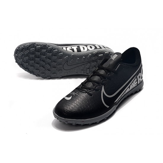 Nike Mercurial Vapor XIII TF Black White Football Boots
