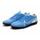 Nike Mercurial Vapor XIII TF White Blue Football Boots