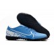 Nike Mercurial Vapor XIII TF White Blue Football Boots