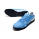 Nike Mercurial Vapor XIII TF White Blue Football Boots