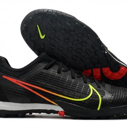 Nike Mercurial Zoom Vapor 14 Pro TF Mens Black Green White Football Boots