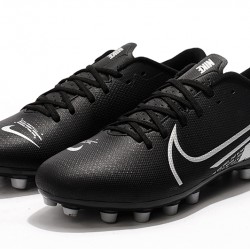 Nike Vapor 13 Academy AG R Black White Football Boots