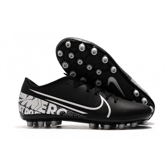 Nike Vapor 13 Academy AG R Black White Football Boots