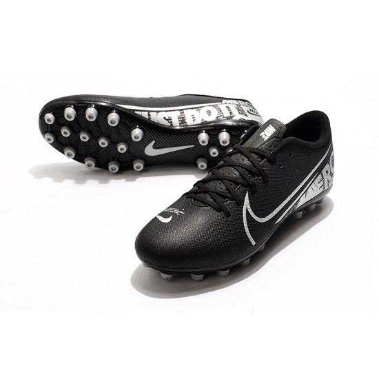 Nike Vapor 13 Academy AG R Black White Football Boots