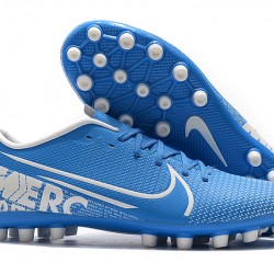Nike Vapor 13 Academy AG R Blue White Football Boots