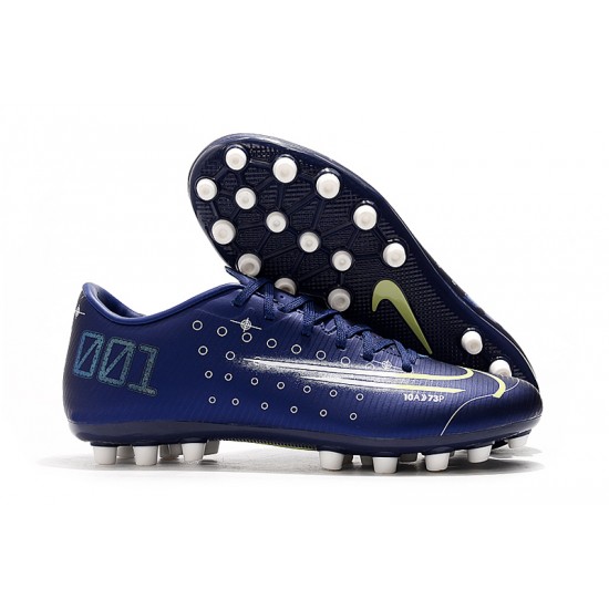 Nike Vapor 13 Academy AG R Deep Blue White Football Boots