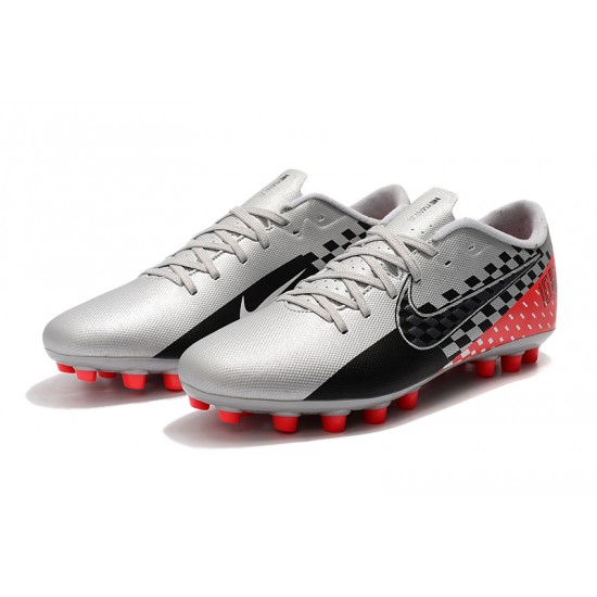 Nike Vapor 13 Academy AG R Grey Black Red Football Boots
