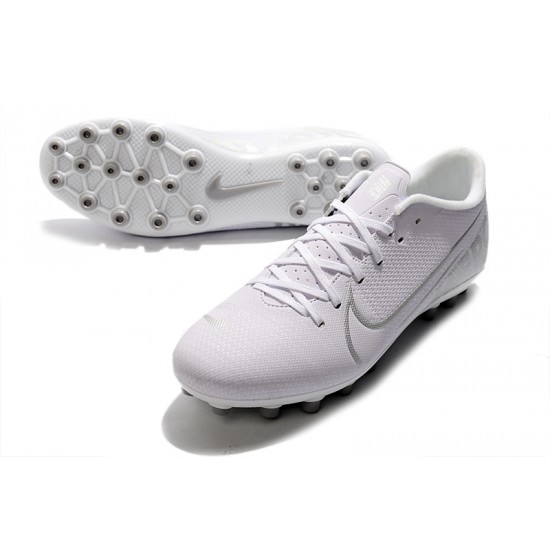 Nike Vapor 13 Academy AG R White Silver Football Boots