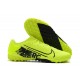 Nike Vapor 13 Pro TF Black Green Yellow Football Boots