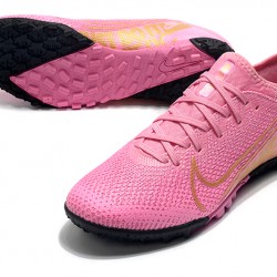 Nike Vapor 13 Pro TF Black Pink Gold Football Boots