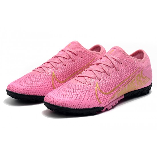 Nike Vapor 13 Pro TF Black Pink Gold Football Boots
