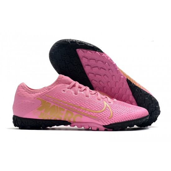 Nike Vapor 13 Pro TF Black Pink Gold Football Boots