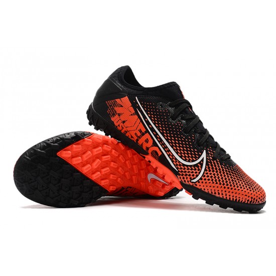 Nike Vapor 13 Pro TF Black White Red Football Boots
