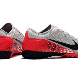 Nike Vapor 13 Pro TF Grey Black Red Football Boots