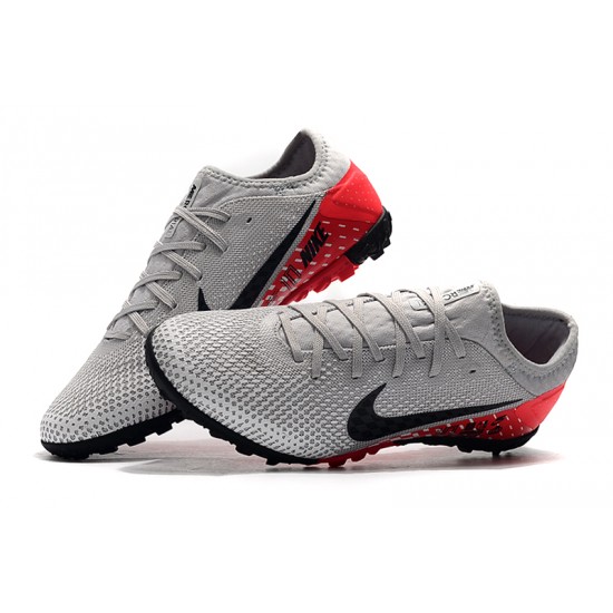 Nike Vapor 13 Pro TF Grey Black Red Football Boots